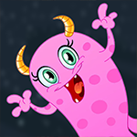 Cute Pink Monster Escape