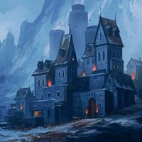 play Big-Snow Castle Land Escape Html5