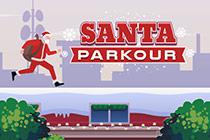 play Santa Parkour