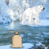 play G2R-Snow Polar Bear Forest Escape Html5