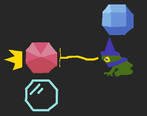 Frog Wizard Gem Quest