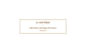 play La Secte Sabbat