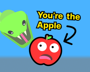 play Snake Game But You'Re The Food