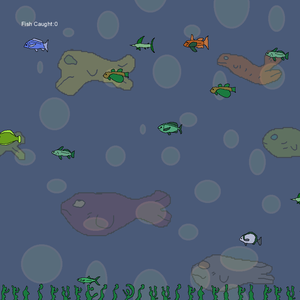 play Secret Santa Fish Game