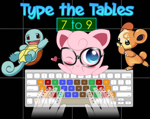play Type The Tables 7 To 9