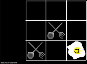 play Tic Tac Toe: Yokall At Mealtime