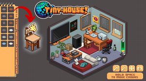 play Tinyhouse! Create Your Isometric Interior Room.