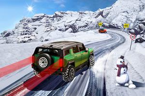 play Suv Snow Driving 3D