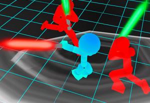 play Stickman Neon Sword Fighting