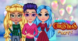 play Rainbow Girls Christmas Party