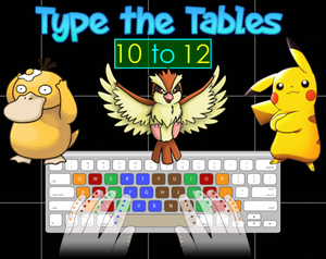 play Type The Tables 10 To 12