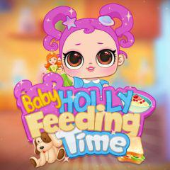 play Baby Holly Feeding Time