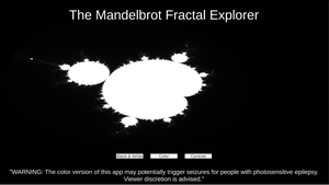 play The Mandelbrot Explorer