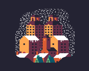 play Snowy Cabin Ski Resort