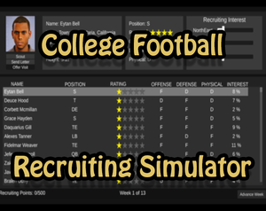 play College Football Recruiting Simulator