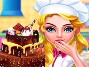 play Chocolate Cake Cooking Party