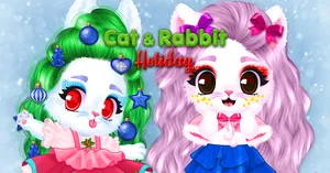 play Cat And Rabbit Holiday