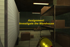 play Investigate The Warehouse