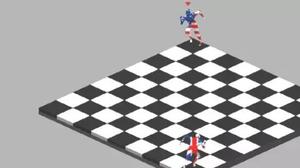 play Run Checkers 2