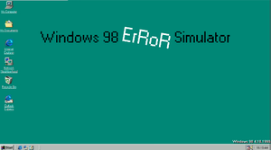 play Windows 98 Error Simulator