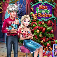 play Elsa Family Christmas