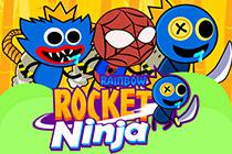 play Rainbow Rocket Ninja