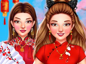 play Celebrity Chinese New Year Look