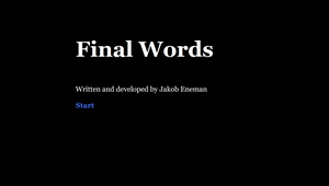 play Last Words