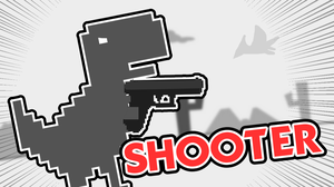 play Google Dinosaur Shooter