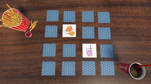 play Food Memory