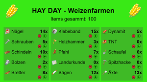 play Hay Day - Weizenfarmen