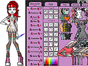 play Monster High Character Creator