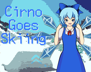 Cirno Goes Skiing