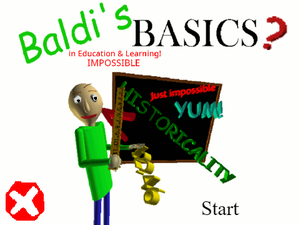 play V 1.4 Baldi'S Basics / Impossible Mode