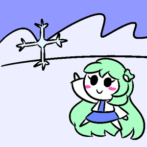 play A Winter Adventure With Sanae Kochiya