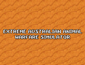 play Extreme Australian Animal Warfare Simulator (D-Infk Gamejam 2022)