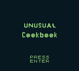 play Unusual Cookbook