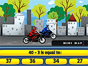 play Bike Racing Subtraction