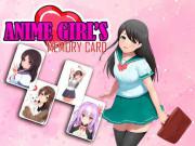 Anime Girls Memory Card game