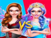 play Pro Fairy Princess Dress Up Vs Witch Makeup