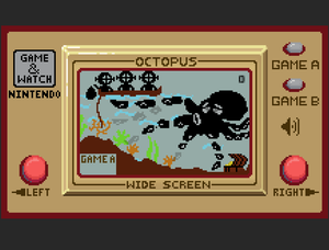 play Game & Watch: Octopus