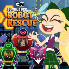 play Dc Super Hero Girls Bumblebee Robot Rescue