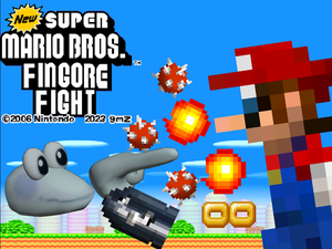 play New Super Mario Bros. Fingore Fight