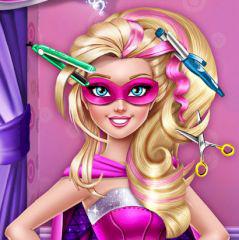 play Super Barbara Real Haircuts