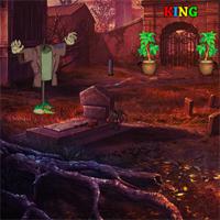 play Games4King-Cemetery-House-Escape
