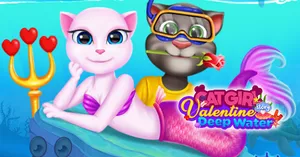 Cat Girl Valentine Story Deep Sea