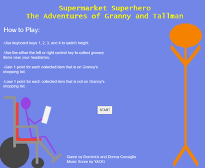 play Supermarket Superhero