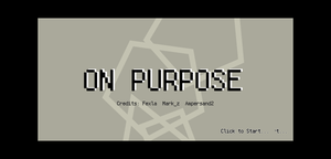 play [Game Jam 2023] On Purpose