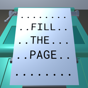 play Fill The Page