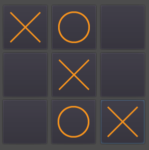play Tic-Tac-Toe